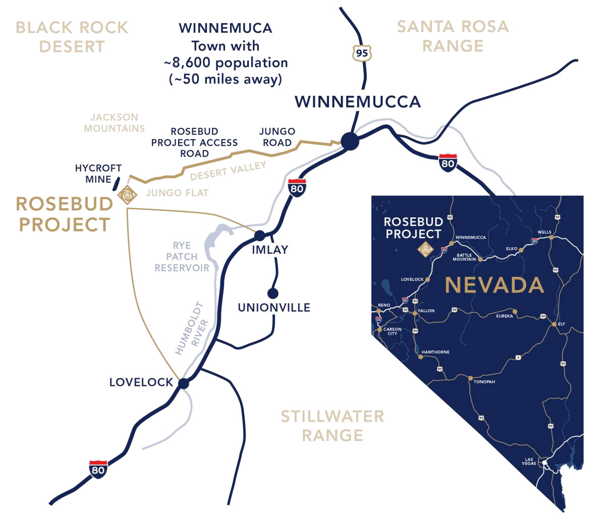 Location Map - Rosebud Project